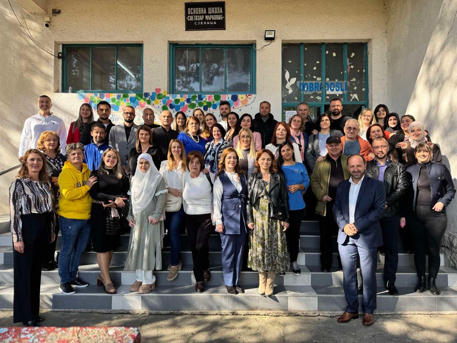 Ispraćaj direktorke škole u penziju